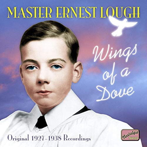 CD cover featuring a young boy’s portrait and a white dove.