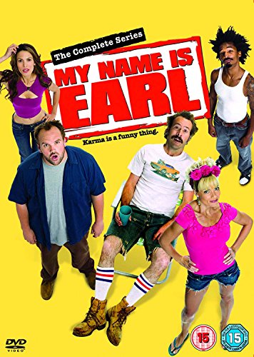 My Name Is Earl" DVD cover featuring the show's main cast.