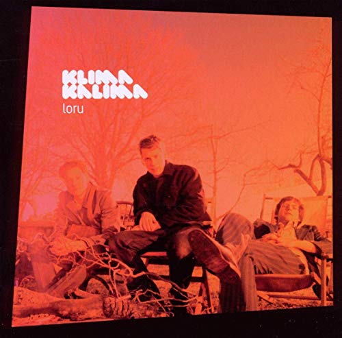 CD cover for Kalle Kalima’s “Loru” featuring three people outdoors.