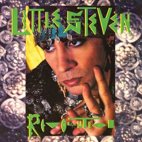 Album cover for Little Steven’s “Revolution” featuring a close-up portrait.