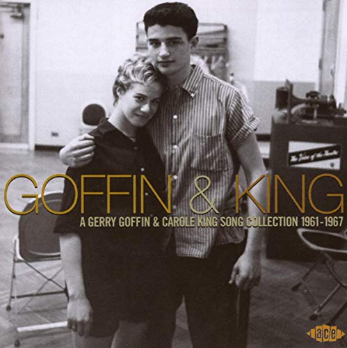 Black and white photo of Carole King and Gerry Goffin, album cover.
