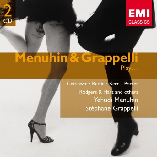 CD cover for Menuhin & Grappelli, featuring dancers in grayscale.