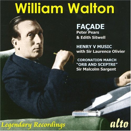 CD cover featuring composer William Walton in a suit.