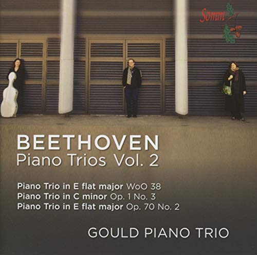 CD cover for Beethoven Piano Trios Vol. 2 by the Gould Piano Trio.