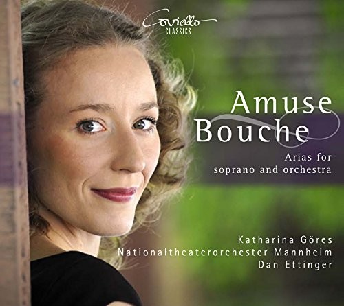 CD cover featuring a portrait of soprano singer Katarina Göres.