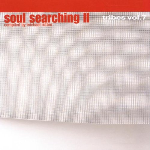 CD cover for “Soul Searching II” with textured white and red design.