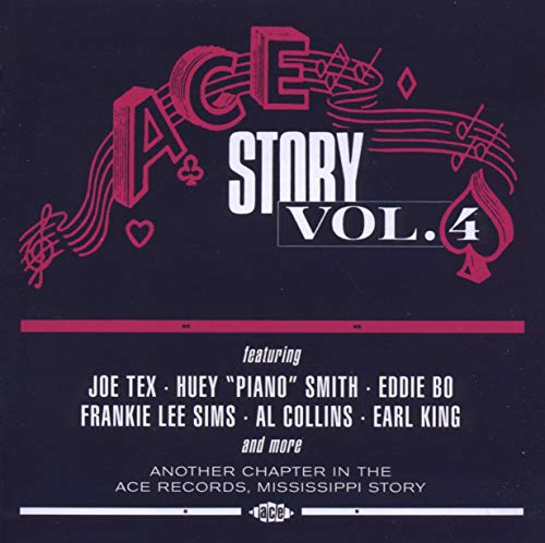 CD cover for "Ace Story Vol. 4" featuring musical notes and artist names.