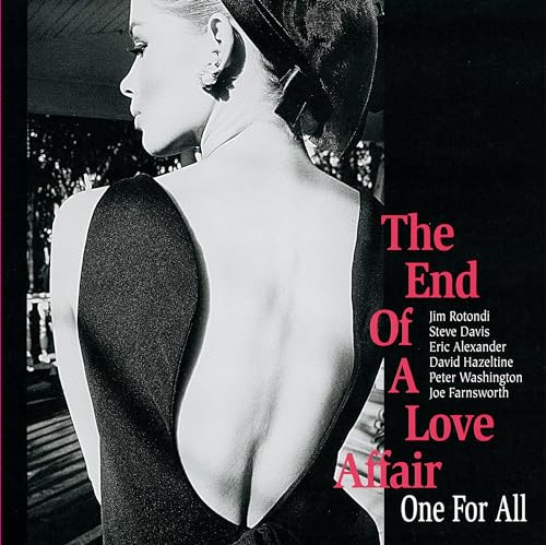 Vinyl album cover: woman in evening gown, text “The End Of A Love Affair”.