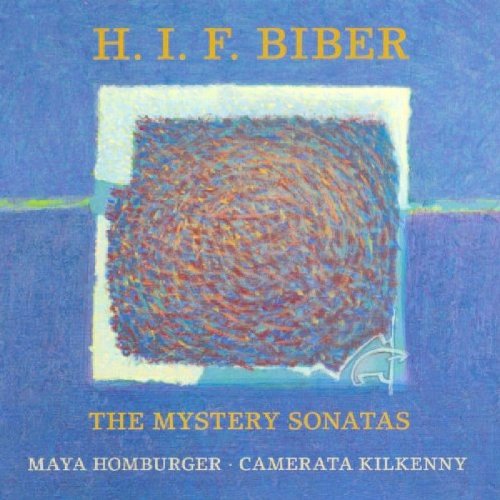 CD cover for H.I.F. Biber’s “The Mystery Sonatas” by Maya Homburger.
