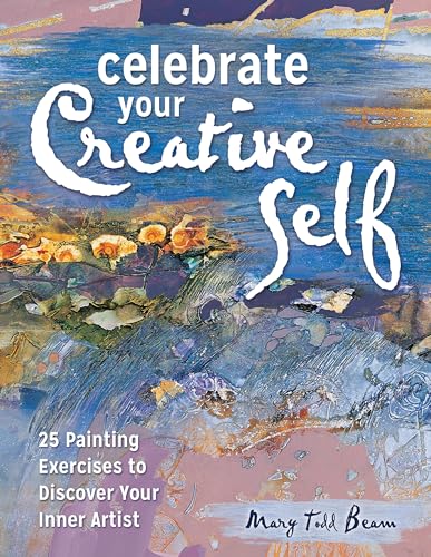 Book cover with abstract blue and purple painting and white cursive title text.