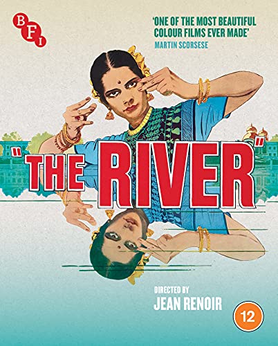The River" Blu-ray cover featuring a woman in traditional Indian dress.