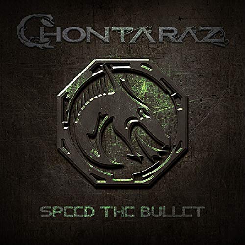 CD cover for "Speed the Bullet" by Chontaraz, featuring a dragon head.