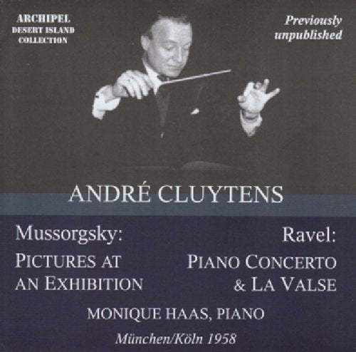CD cover featuring conductor André Cluytens and composer details.