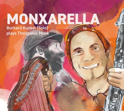 CD cover for Monxarella by Burkard Kunkel, featuring portraits and instruments.