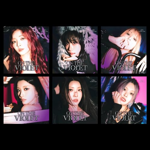 Six portraits of women with varied hairstyles and expressions, album art.