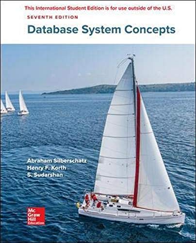 ISE Database System Concepts (ISE HED IRWIN COMPUTER SCIENCE)