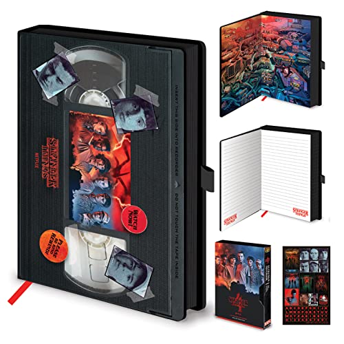 Pyramid International | Stranger Things | Season 4 | VHS | A5 | Premium | Notebook | Unisex |