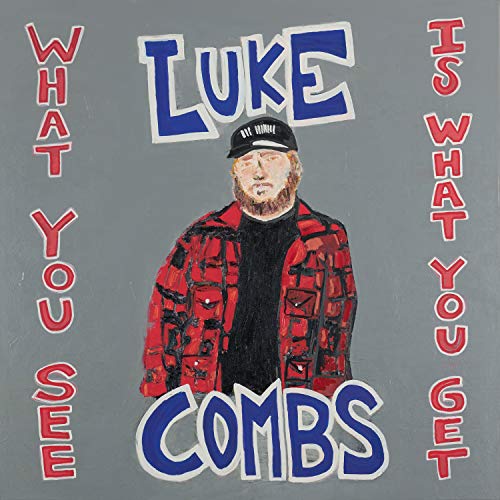 Album cover for Luke Combs’ “What You See Is What You Get” vinyl.