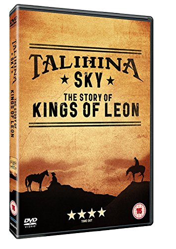 DVD cover for Talihina Sky: The Story of Kings of Leon featuring western landscape silhouettes.
