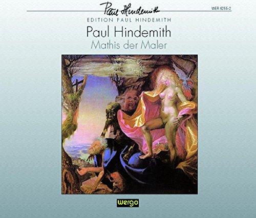 CD cover for Paul Hindemith’s “Mathis der Maler” with a painting.