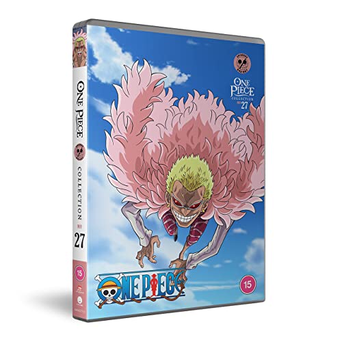 One Piece Collection 27" DVD case featuring a character with pink hair.