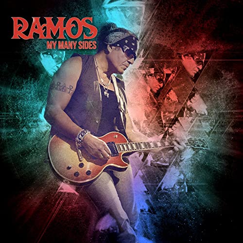 CD cover for "Ramos - My Many Sides" featuring a guitarist.