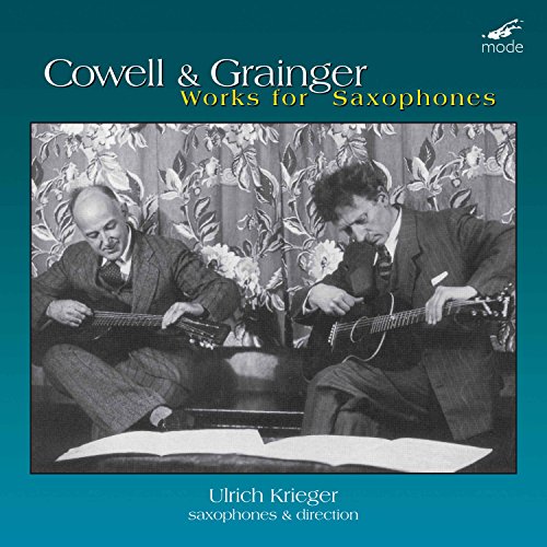 CD cover: two men playing guitars in front of a floral backdrop.