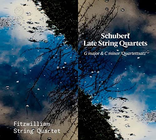 CD cover for Schubert’s Late String Quartets by Fitzwilliam Quartet.