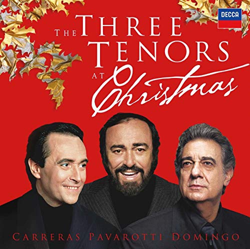 CD cover featuring portraits of Luciano Pavarotti, Plácido Domingo, and José Carreras.