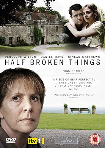 Half Broken Things" DVD cover featuring a couple and a woman’s portrait.