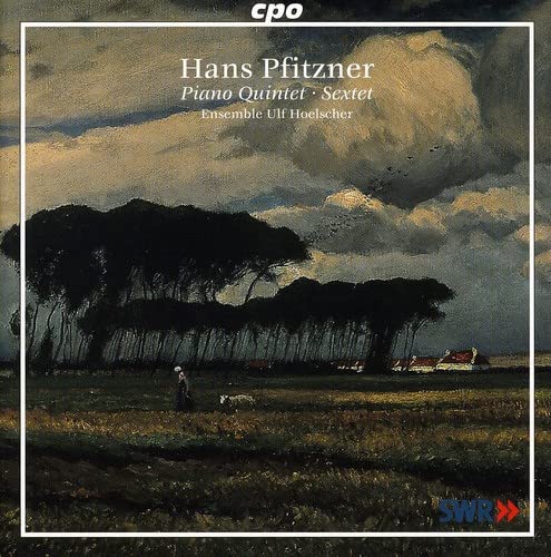 CD cover featuring a landscape painting of trees and a distant figure.