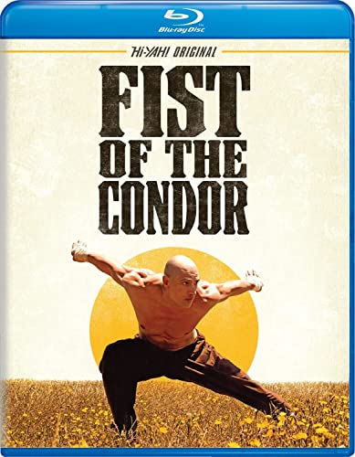 Fist of the Condor" Blu-ray cover featuring a martial artist in a fighting stance.