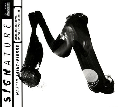 CD cover for āMemoires Des Revesā by Martin Saint-Pierre, abstract design.