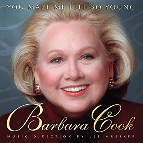 CD cover featuring a portrait of smiling singer Barbara Cook.