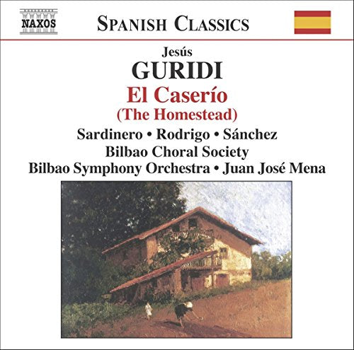 CD cover featuring a painting of a rural Spanish homestead.