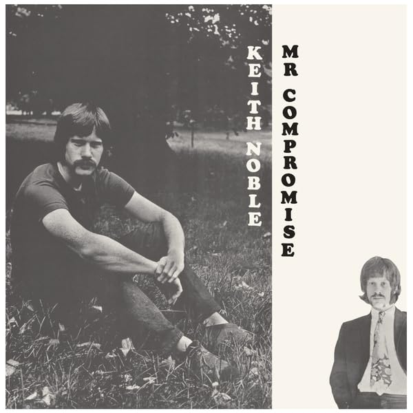 CD cover with black and white portraits of Keith Noble and text.
