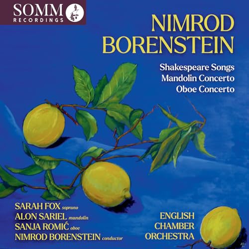 CD cover: blue background with lemons, leaves, and text details.