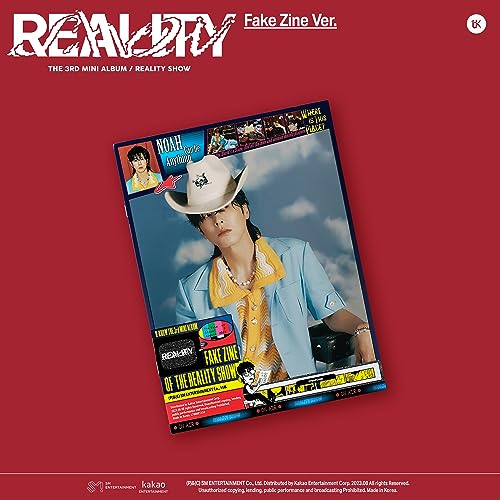 CD cover for U-know’s “Reallty Show” featuring a man in a cowboy hat.