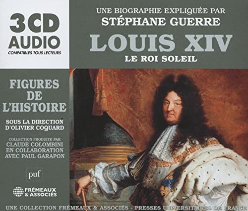 3CD audio biography of Louis XIV, “The Sun King,” with portrait.
