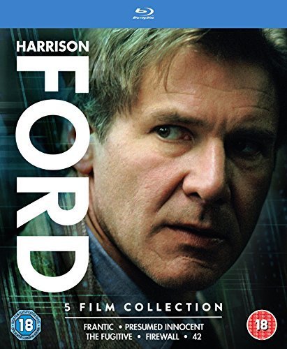 Harrison Ford Blu-ray collection cover featuring a close-up of the actor’s face.