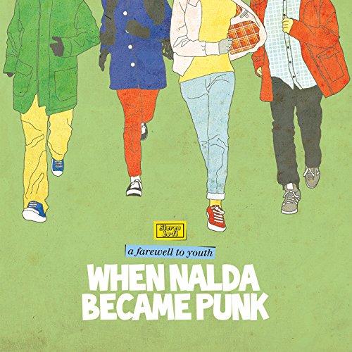 Illustration of figures walking, album title "When Nalda Became Punk" below.