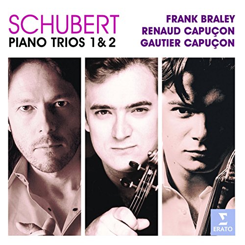 CD cover featuring portraits of Renaud, Gautier Capuçon, and Frank Braley.