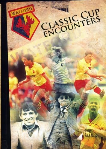 Watford FC Classic Cup Encounters DVD cover with football players.