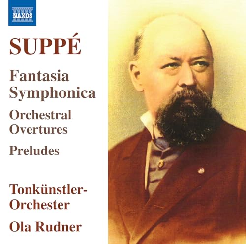 CD case featuring orchestral imagery, likely depicting a conductor or instruments.