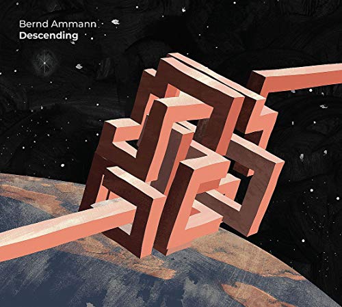 CD cover for Bernd Ammann's "Descending" featuring an Escher-like structure.