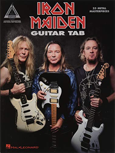 Iron Maiden: Guitar Tab - 25 Metal Masterpieces (Guitar Recorded Version)