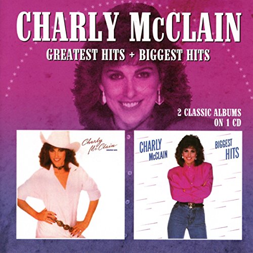 CD cover for Charly McClain’s “Greatest Hits + Biggest Hits” album.