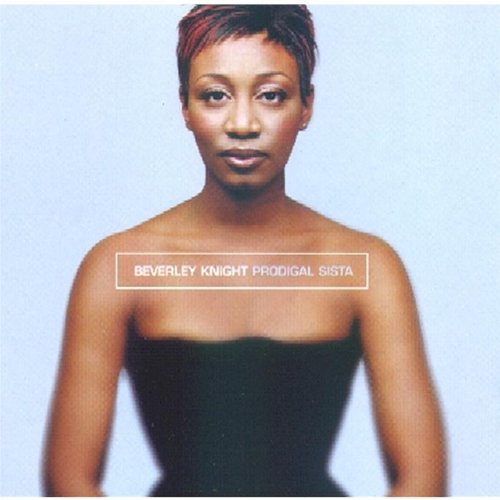 Beverly Knight album cover, portrait of a Black woman with short hair.