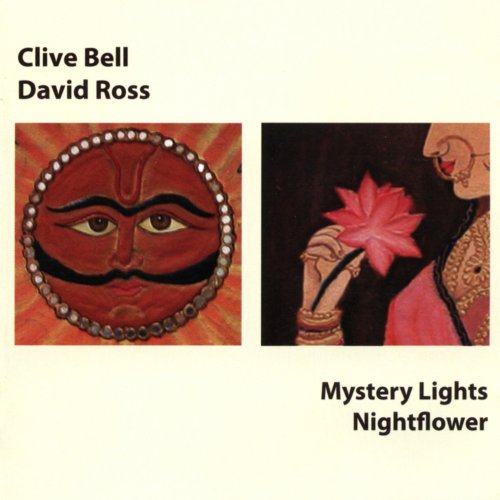 CD cover with painted face and hand holding a pink lotus.