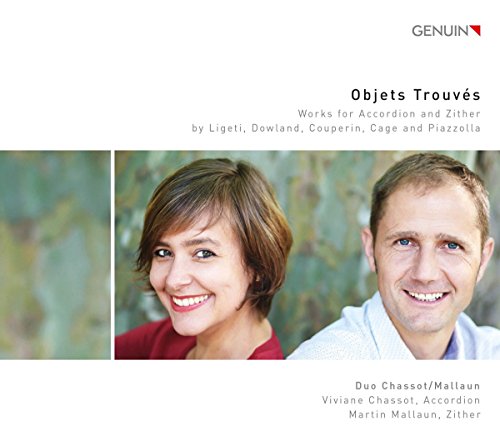 CD cover featuring portraits of two smiling musicians, Viviane Chassot and Martin Mallaun.